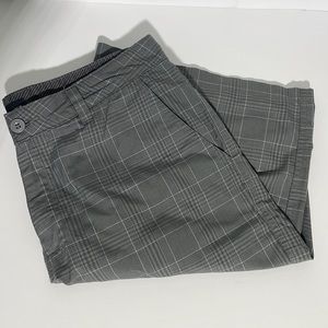 Mens O’Neill Grey and White Stripped Shorts sz 36